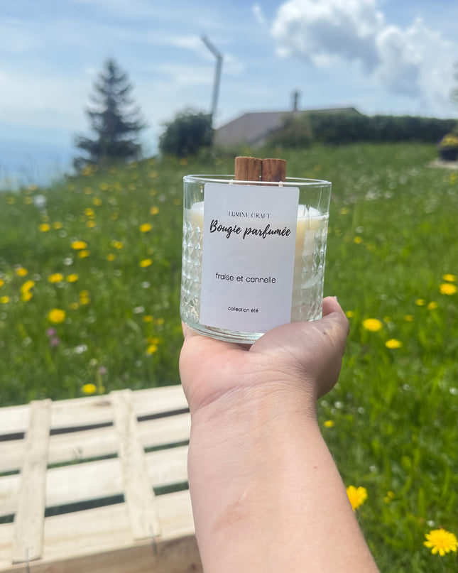 Coffret Parfumé Fraise & Cannelle – Ambiance Douce & Épicée