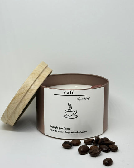 Bougie Parfumée – Café Intense