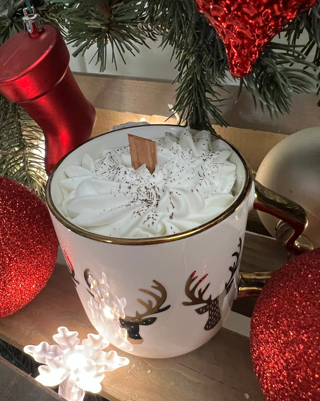 Bougie Artisanale – Chocolat Chaud