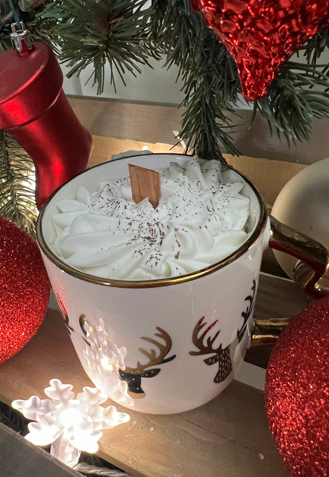 Bougie Artisanale – Chocolat Chaud